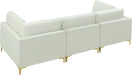 Julia Velvet Modular Sofa (3 Boxes) - Sterling House Interiors