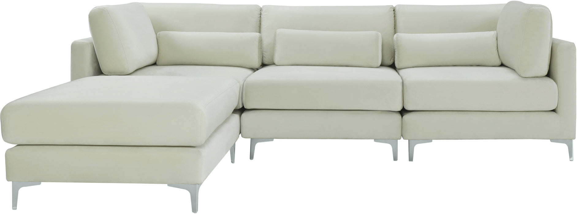 Julia Velvet Modular Sectional (4 Boxes) - Sterling House Interiors