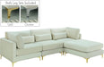 Julia Velvet Modular Sectional (4 Boxes) - Sterling House Interiors