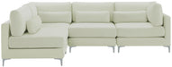 Julia Velvet Modular Sectional (4 Boxes) - Sterling House Interiors
