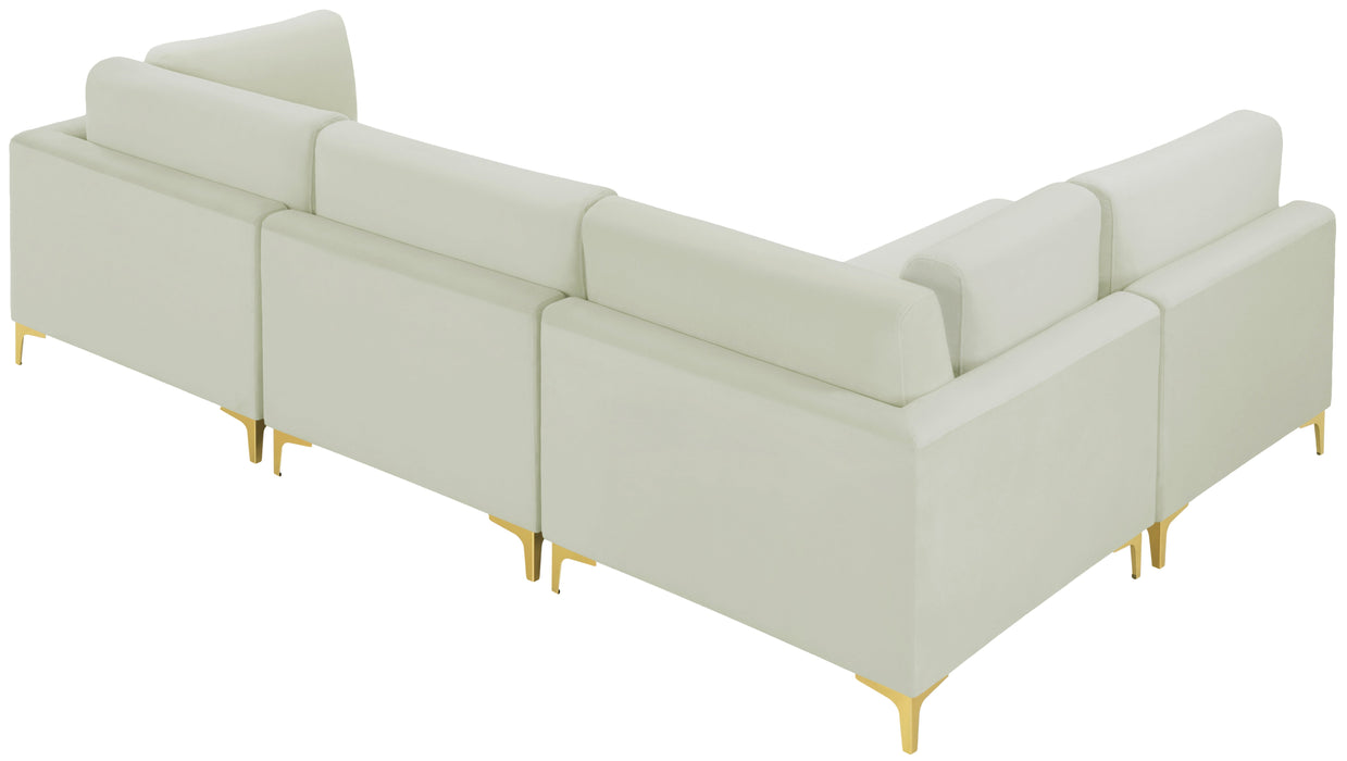 Julia Velvet Modular Sectional (4 Boxes) - Sterling House Interiors