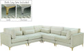 Julia Velvet Modular Sectional (5 Boxes) - Sterling House Interiors