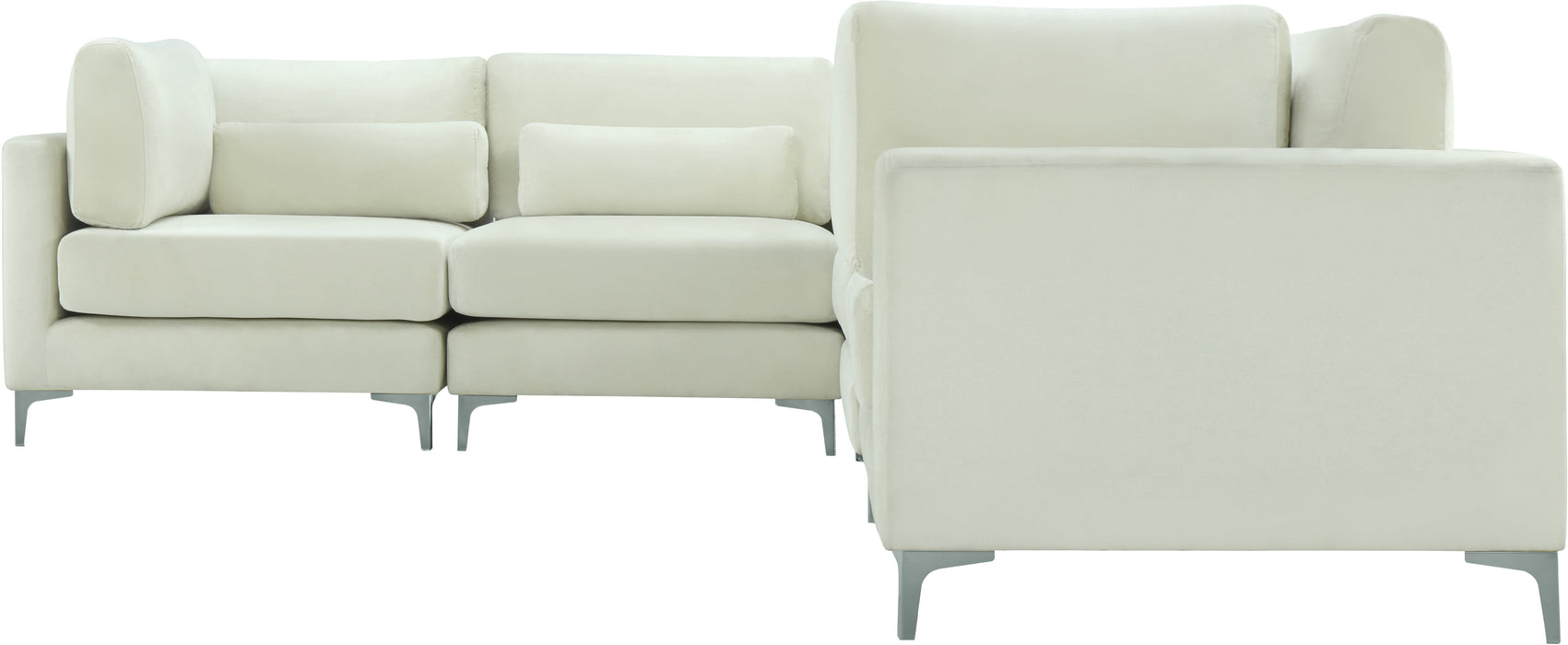 Julia Velvet Modular Sectional (5 Boxes) - Sterling House Interiors