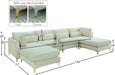 Julia Velvet Modular Sectional (6 Boxes) - Sterling House Interiors