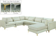 Julia Velvet Modular Sectional (7 Boxes) - Sterling House Interiors