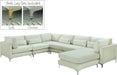 Julia Velvet Modular Sectional (7 Boxes) - Sterling House Interiors