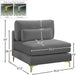 Julia Velvet Modular Armless Chair - Sterling House Interiors