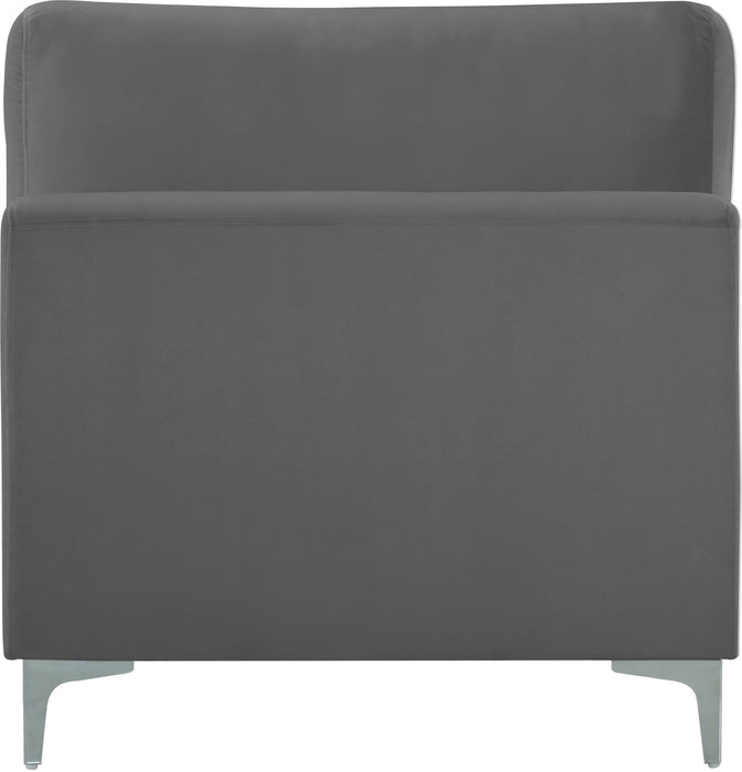 Julia Velvet Modular Armless Chair - Sterling House Interiors