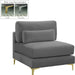 Julia Velvet Modular Armless Chair - Sterling House Interiors