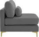 Julia Velvet Modular Armless Chair - Sterling House Interiors