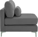 Julia Velvet Modular Armless Chair - Sterling House Interiors