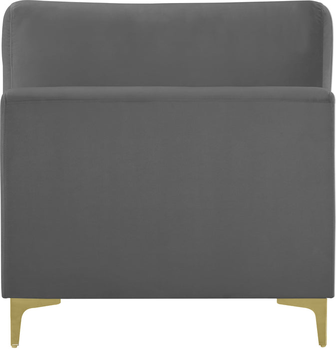Julia Velvet Modular Armless Chair - Sterling House Interiors