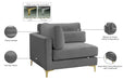 Julia Velvet Modular Corner Chair - Sterling House Interiors