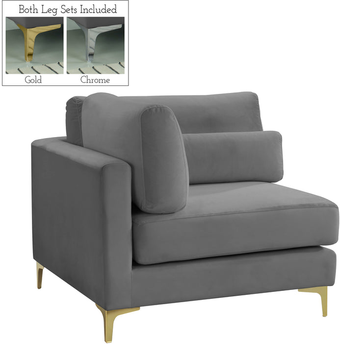 Julia Velvet Modular Corner Chair - Sterling House Interiors
