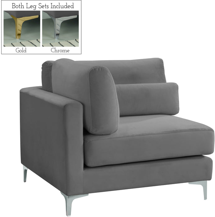 Julia Velvet Modular Corner Chair - Sterling House Interiors