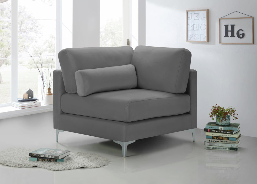 Julia Velvet Modular Corner Chair - Sterling House Interiors