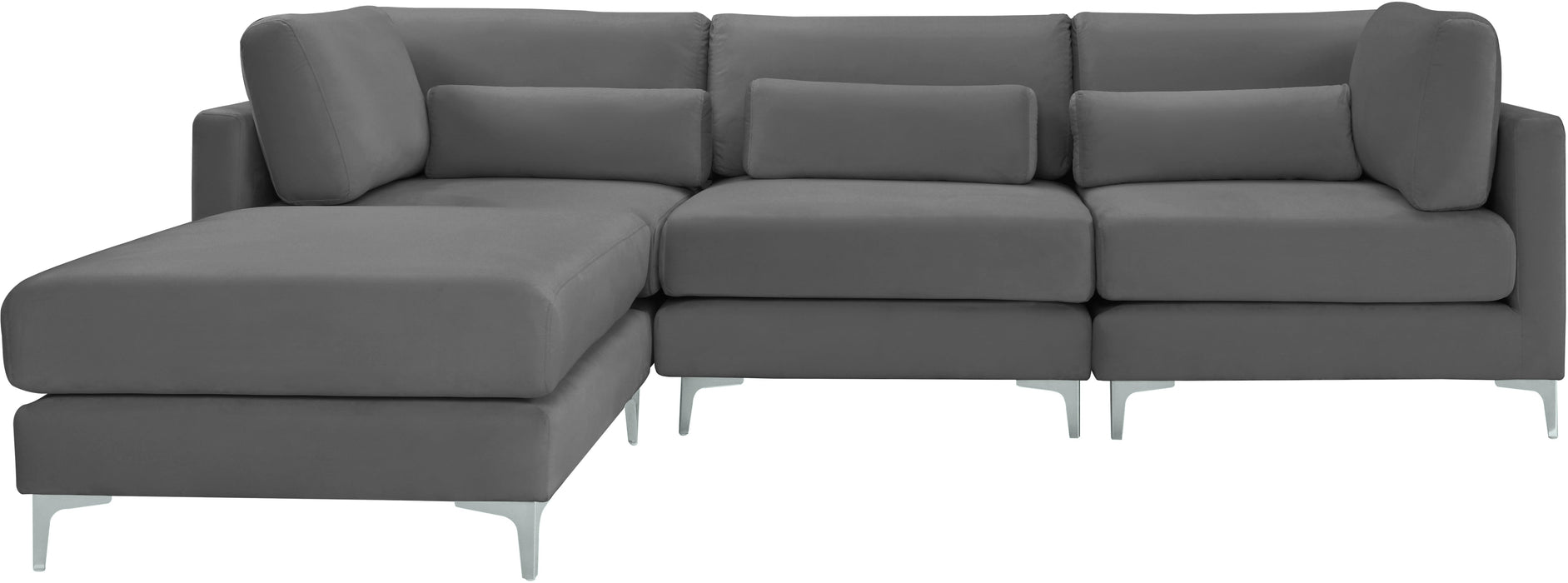 Julia Velvet Modular Sectional (4 Boxes) - Sterling House Interiors