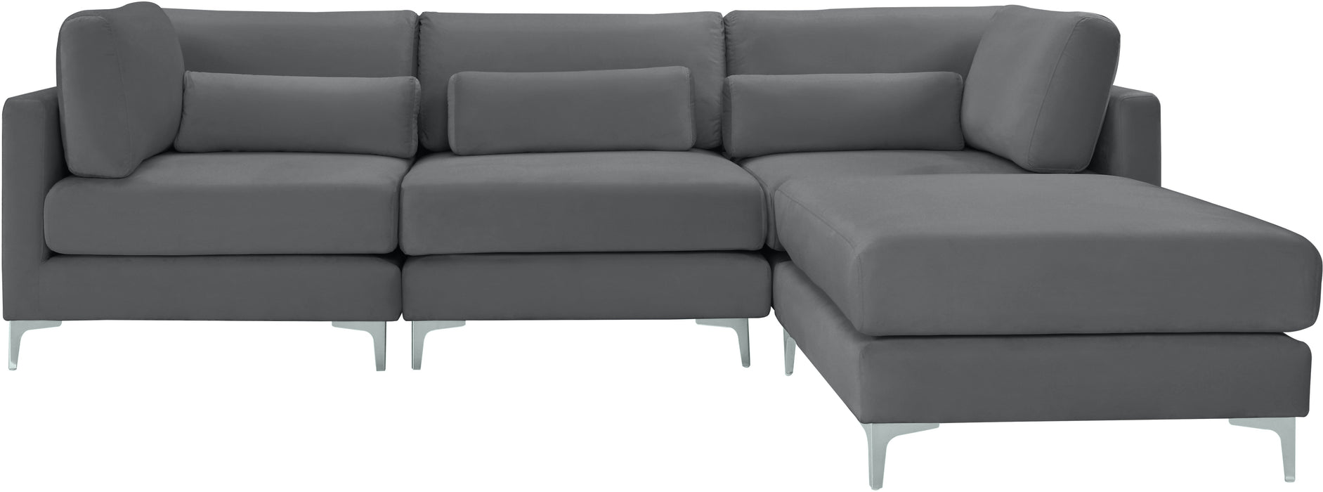 Julia Velvet Modular Sectional (4 Boxes) - Sterling House Interiors