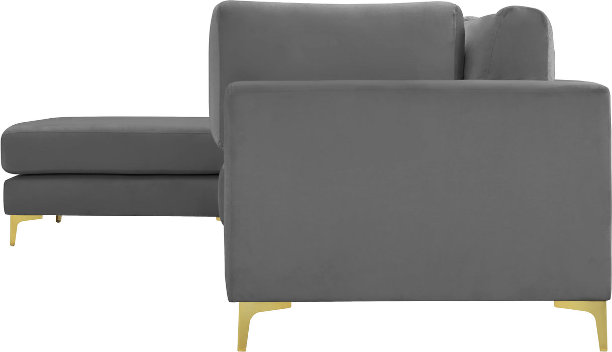 Julia Velvet Modular Sectional (4 Boxes) - Sterling House Interiors