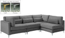 Julia Velvet Modular Sectional (4 Boxes) - Sterling House Interiors