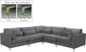 Julia Velvet Modular Sectional (5 Boxes) - Sterling House Interiors