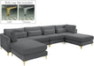 Julia Velvet Modular Sectional (6 Boxes) - Sterling House Interiors