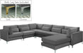 Julia Velvet Modular Sectional (7 Boxes) - Sterling House Interiors