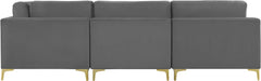 Julia Velvet Modular Sectional (7 Boxes) - Sterling House Interiors