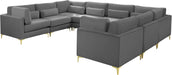 Julia Velvet Modular Sectional (8 Boxes) - Sterling House Interiors