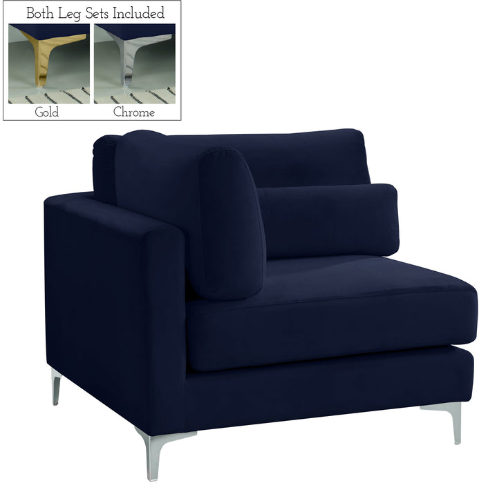 Julia Velvet Modular Corner Chair - Sterling House Interiors