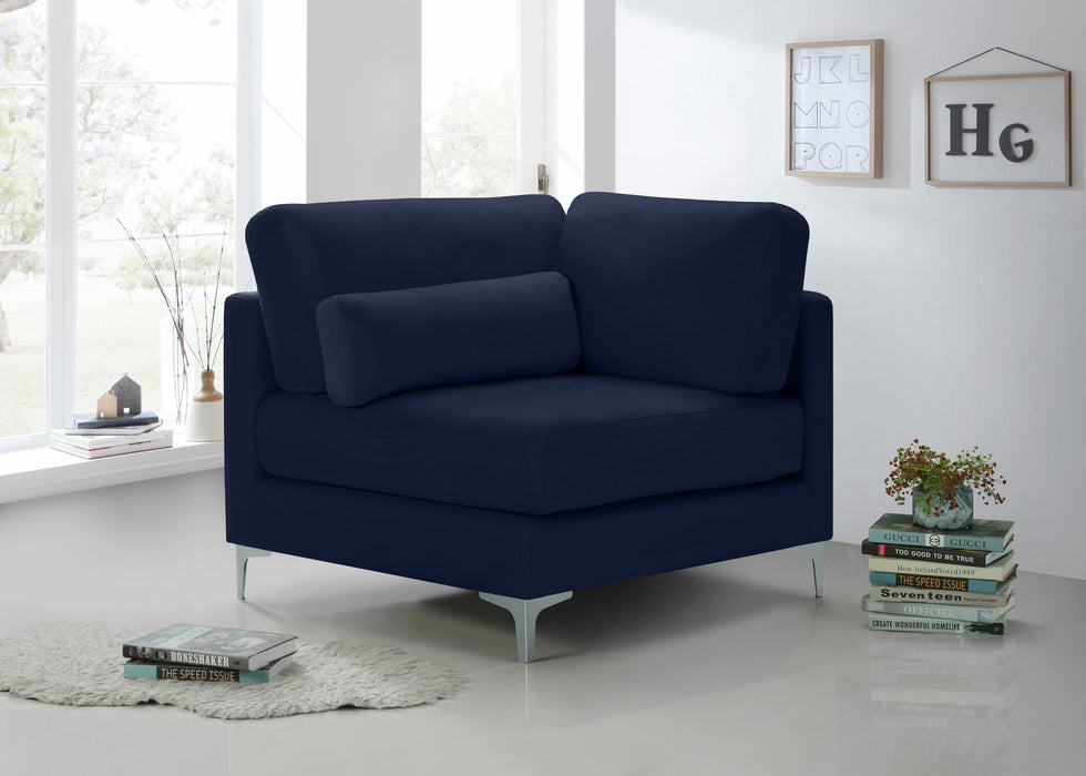 Julia Velvet Modular Corner Chair - Sterling House Interiors