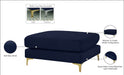 Julia Velvet Modular Ottoman - Sterling House Interiors