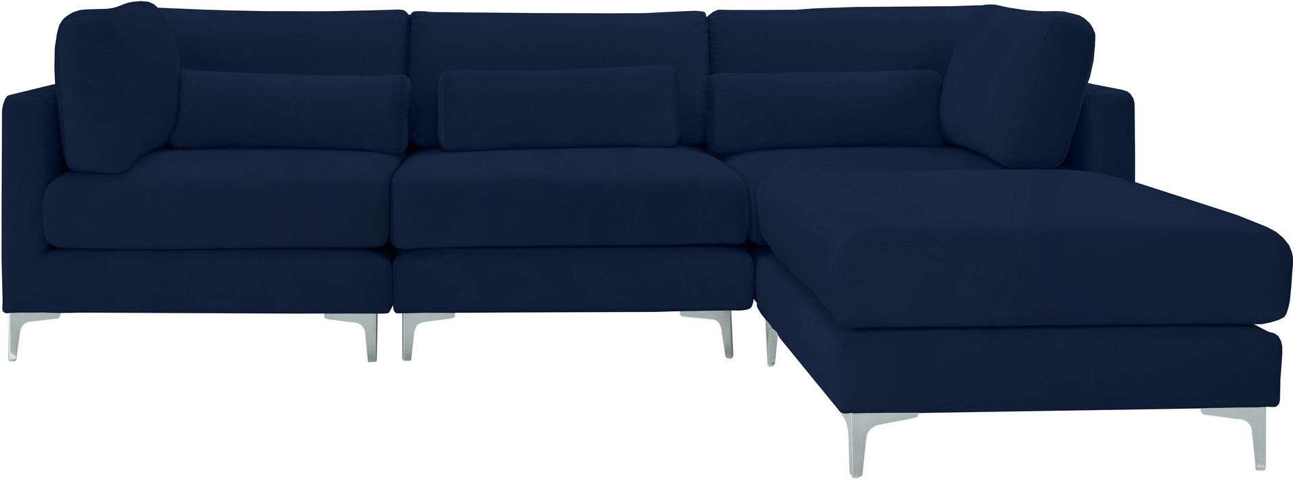 Julia Velvet Modular Sectional (4 Boxes) - Sterling House Interiors