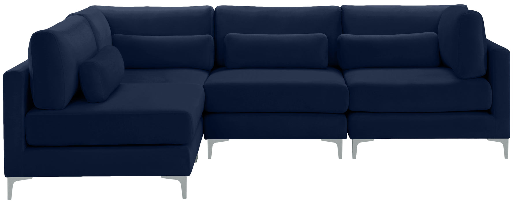 Julia Velvet Modular Sectional (4 Boxes) - Sterling House Interiors