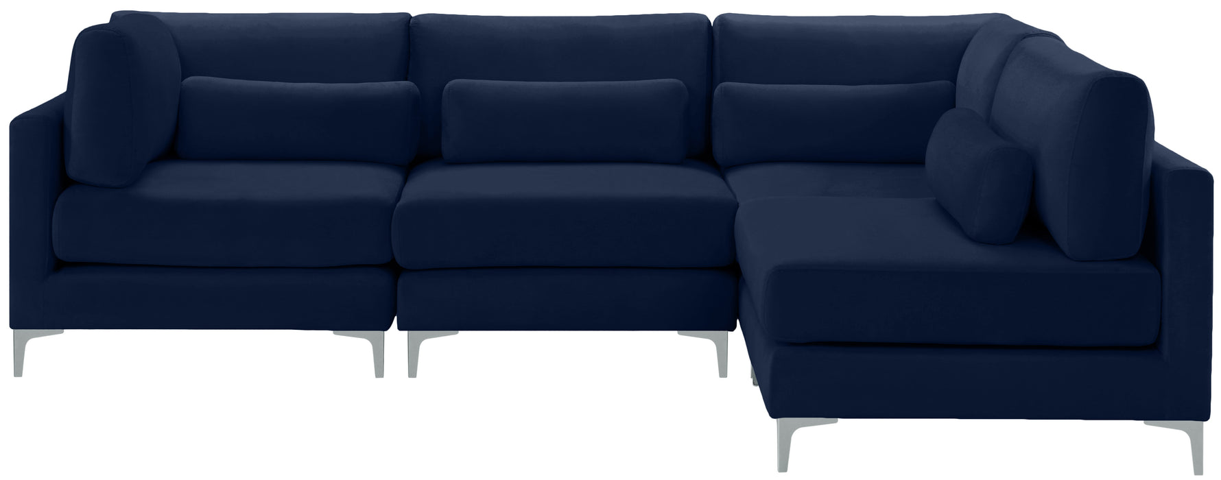 Julia Velvet Modular Sectional (4 Boxes) - Sterling House Interiors