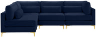 Julia Velvet Modular Sectional (4 Boxes) - Sterling House Interiors
