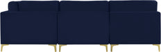 Julia Velvet Modular Sectional (5 Boxes) - Sterling House Interiors