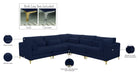 Julia Velvet Modular Sectional (5 Boxes) - Sterling House Interiors