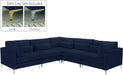 Julia Velvet Modular Sectional (5 Boxes) - Sterling House Interiors