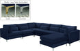 Julia Velvet Modular Sectional (7 Boxes) - Sterling House Interiors