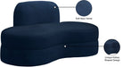Mitzy Velvet Loveseat - Sterling House Interiors