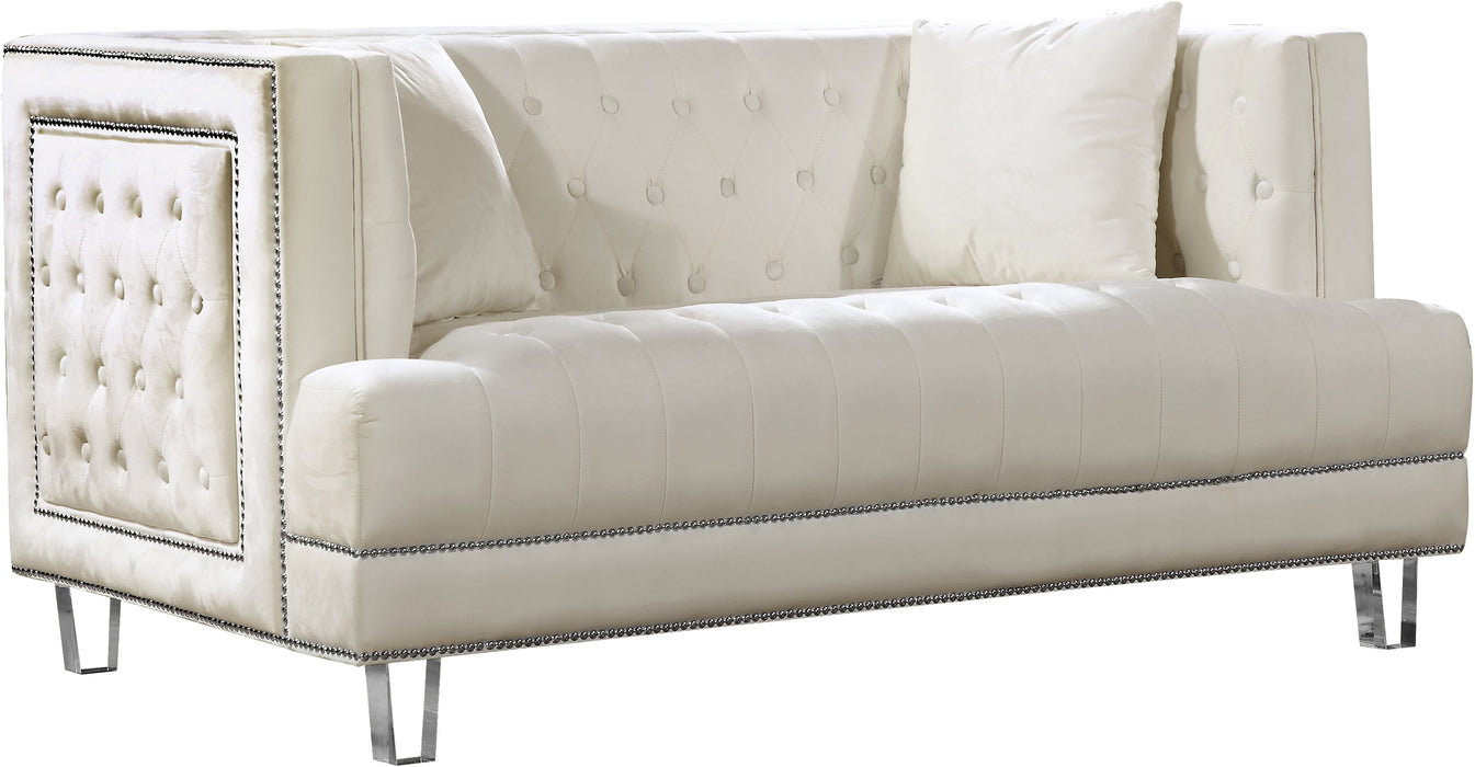 Lucas Velvet Loveseat - Sterling House Interiors