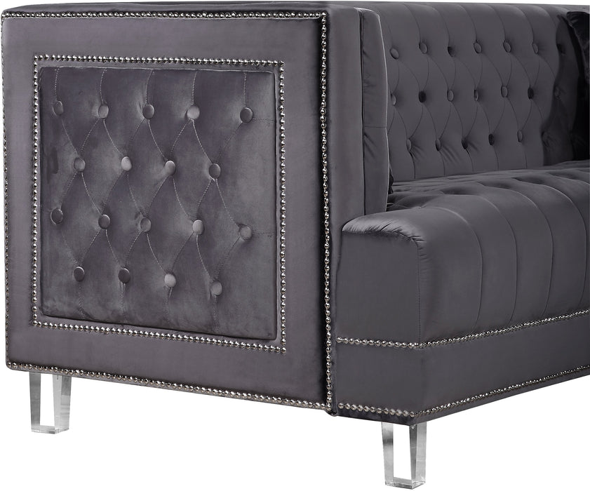 Lucas Velvet Loveseat - Sterling House Interiors