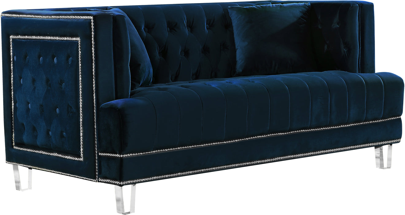 Lucas Velvet Loveseat - Sterling House Interiors