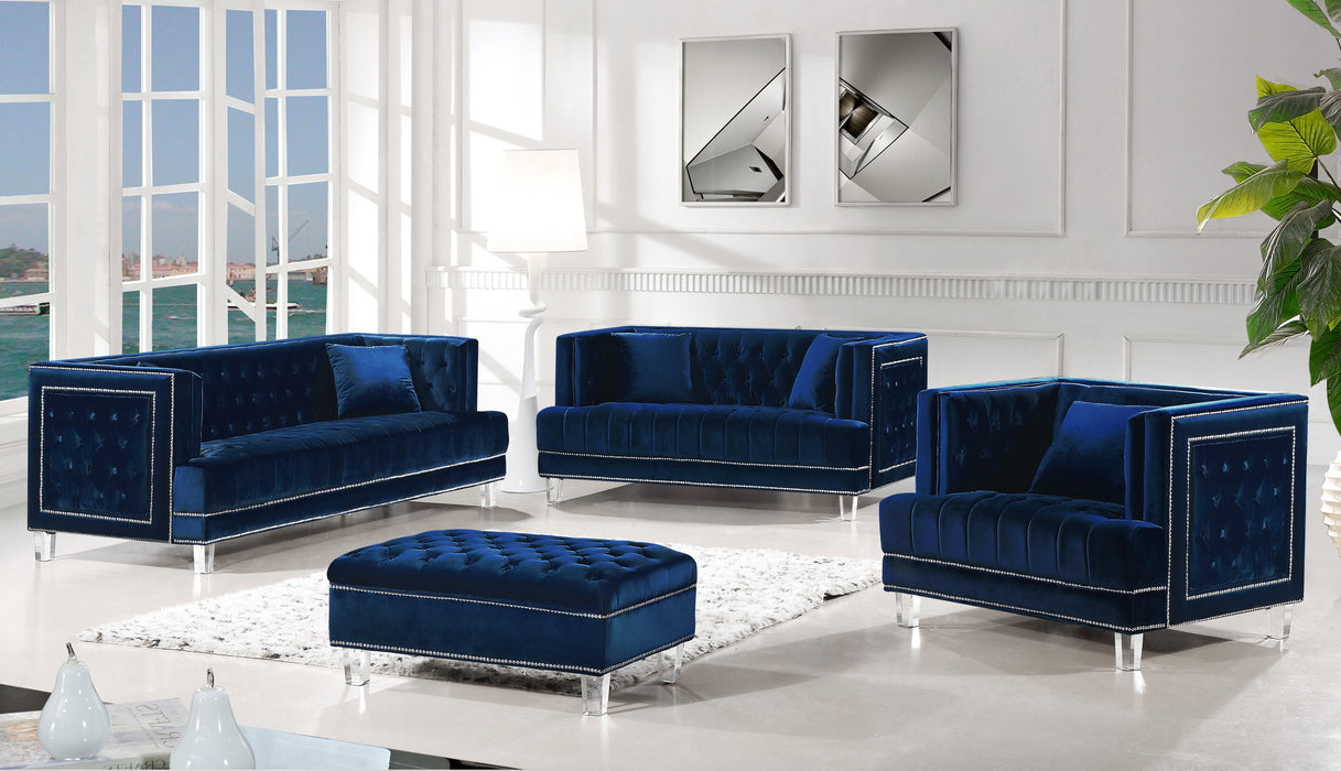 Lucas Velvet Loveseat - Sterling House Interiors