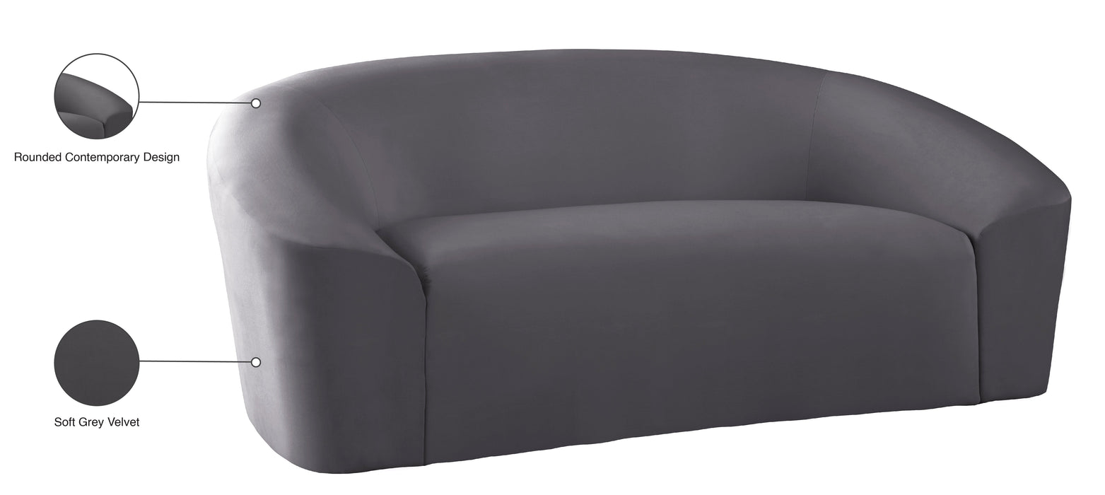 Riley Velvet Loveseat - Sterling House Interiors