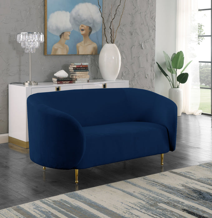 Lavilla Velvet Loveseat - Sterling House Interiors