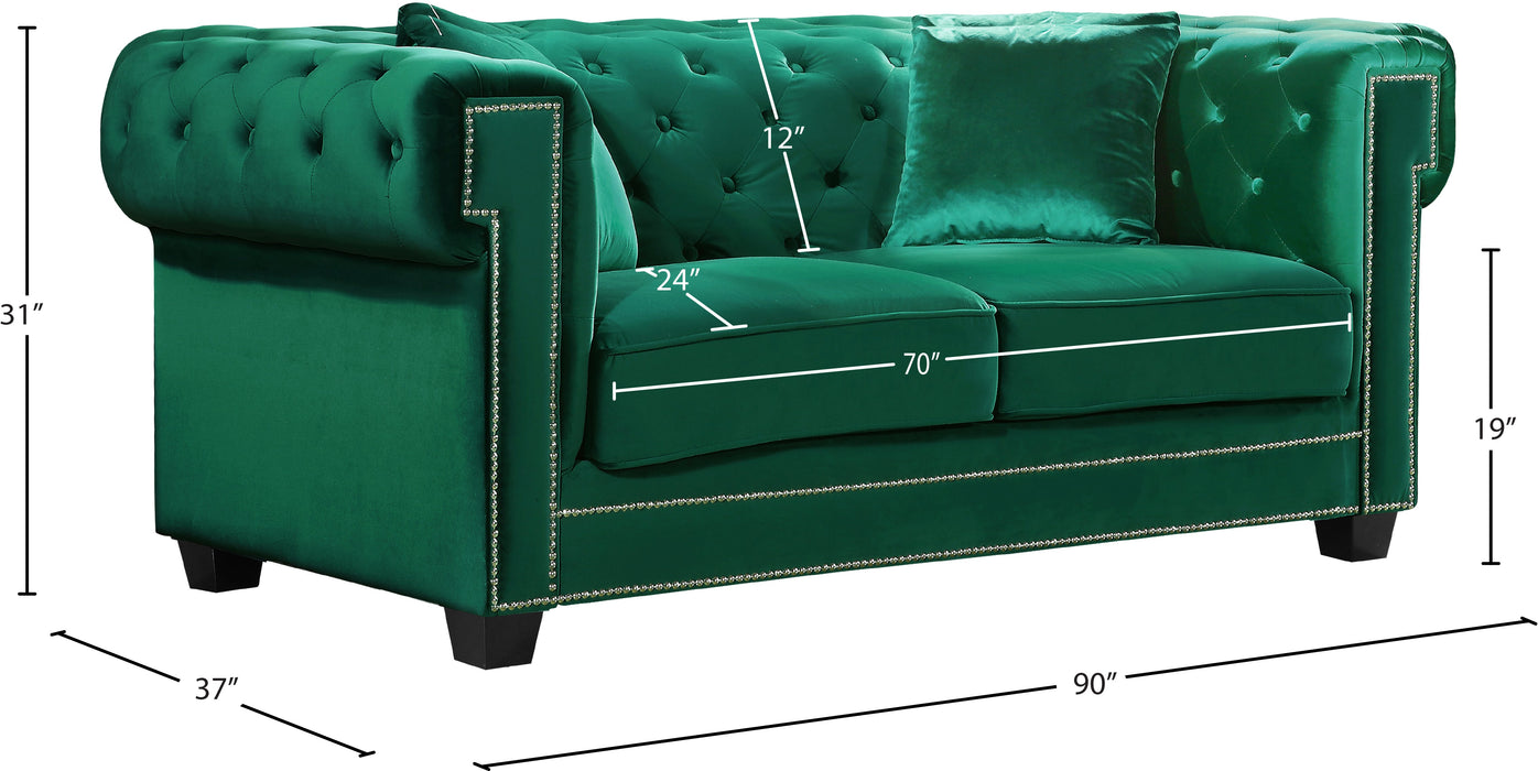 Bowery Velvet Sofa - Sterling House Interiors