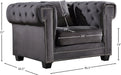 Bowery Velvet Chair - Sterling House Interiors
