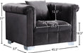 Kayla Velvet Chair - Sterling House Interiors
